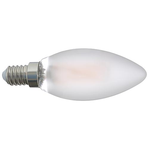 EGB Filament-DIM Kerze Ra>95 matt E14 5W 470lm 2700K