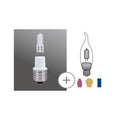 Paulmann Sockelset E27 mit 42W G9 Klar Minihalogen