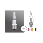 Paulmann Sockelset E27 mit 42W G9 Klar Minihalogen