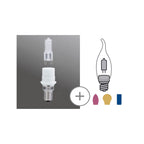 Paulmann Sockelset E14mit 20W G9 Klar Minihalogen