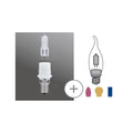 Paulmann Sockelset E14mit 42W G9 Klar Minihalogen