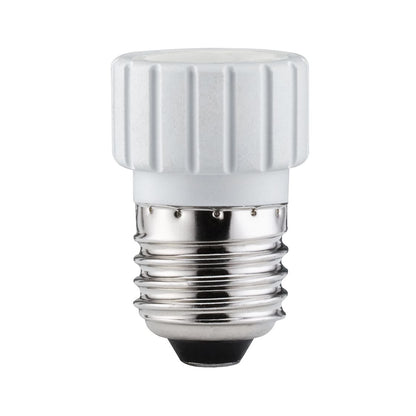 Paulmann Sockeladapter von E27 auf GU10 Weiß