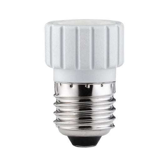 Paulmann Sockeladapter von E27 auf GU10 Weiß