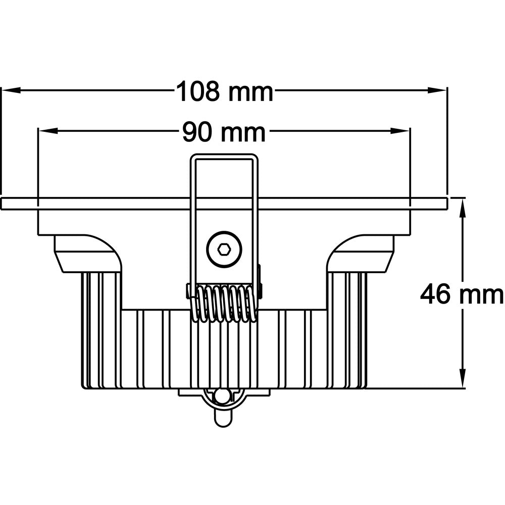 Deko-Light COB 95 10W silberfarben gebürstet