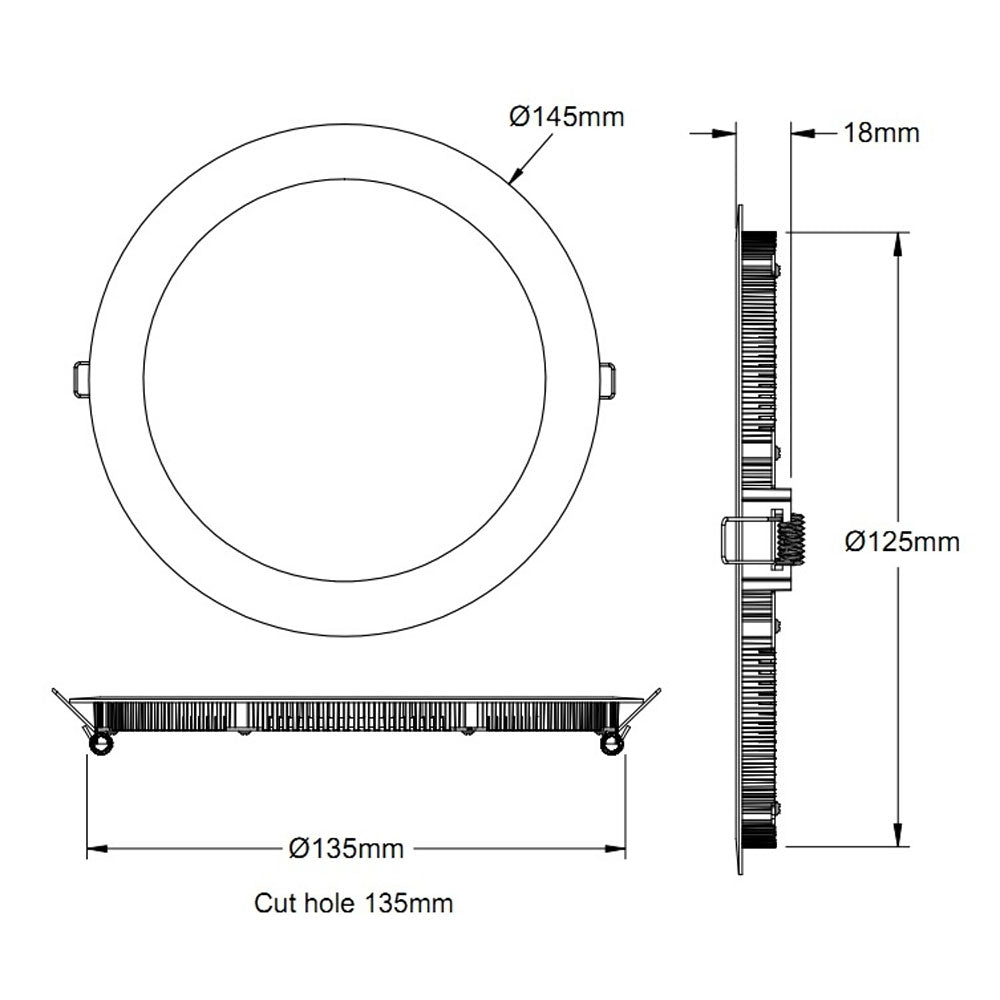 Deko-Light LED Panel 8 7W weiß