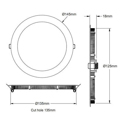 Deko-Light LED Panel 8 7W weiß