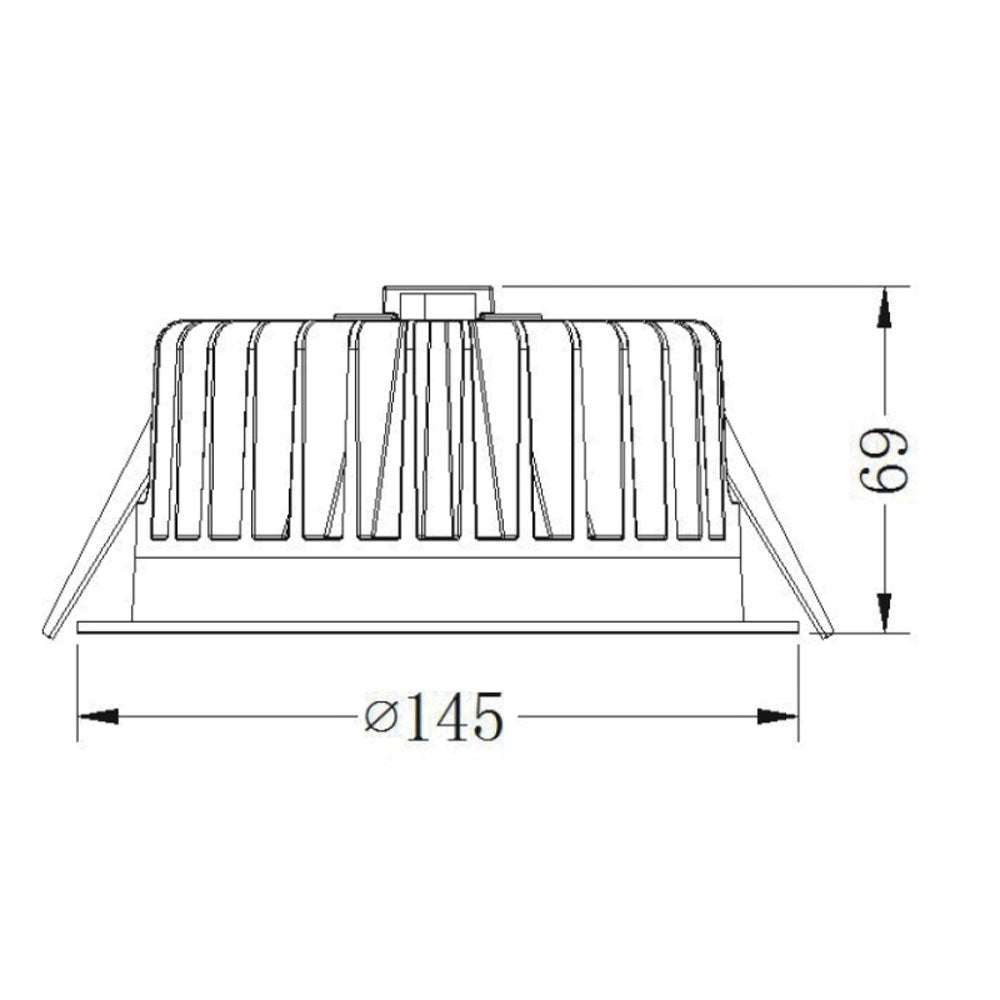 Deko-Light COB 130 18,5W weiß