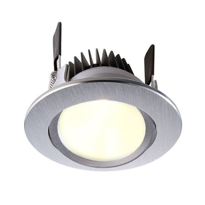Deko-Light COB 68 CCT 8W silberfarben gebürstet