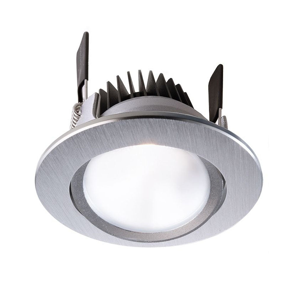 Deko-Light COB 68 CCT 8W silberfarben gebürstet