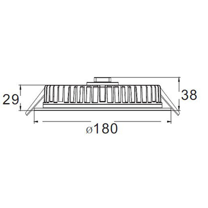 Deko-Light LED Panel Round III 20 20W weiß