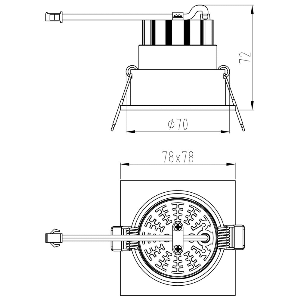 Deko-Light Orionis 6,5W weiß matt