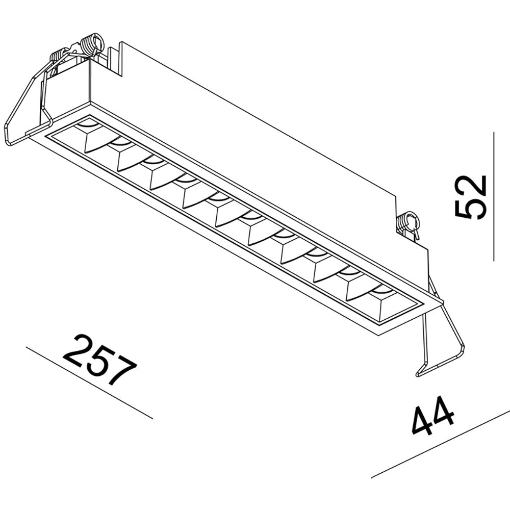 Deko-Light Ceti 10 20,2W weiß matt