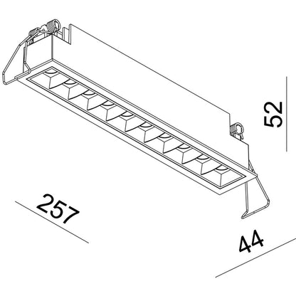 Deko-Light Ceti 10 20,2W weiß matt
