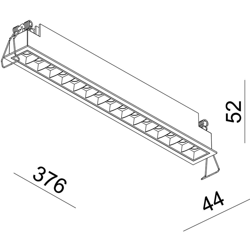 Deko-Light Ceti 15 30,8W weiß matt