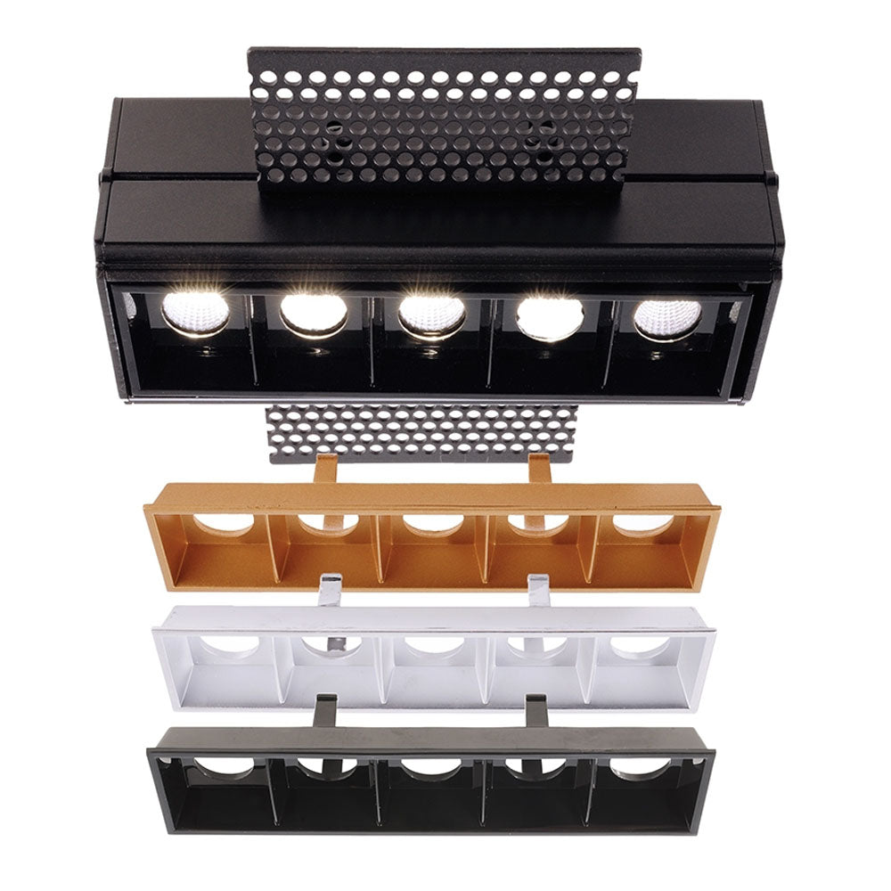 Deko-Light Ceti 5 Hide 10,5W schwarz