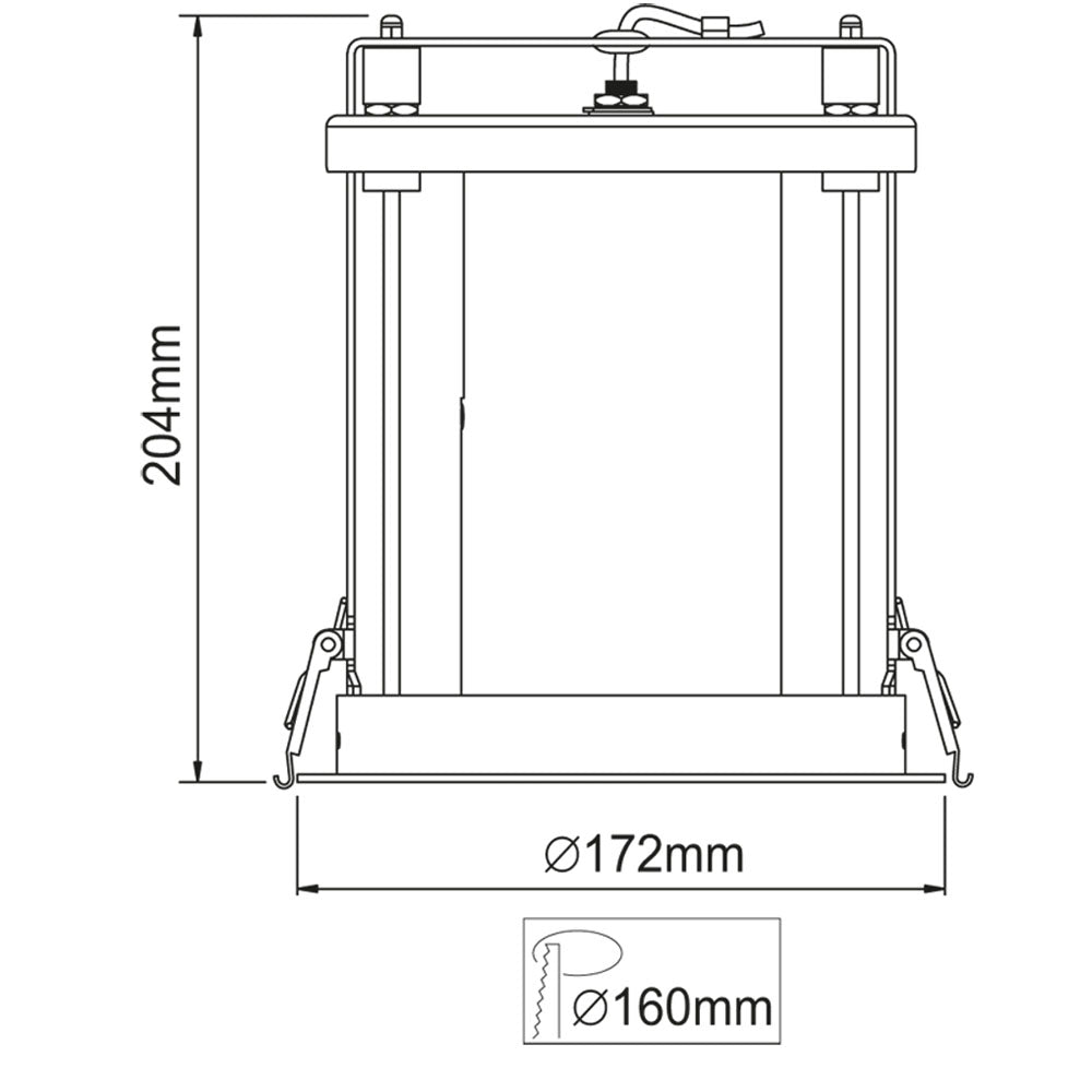 Deko-Light Luna 30 30,2W weiß mattiert