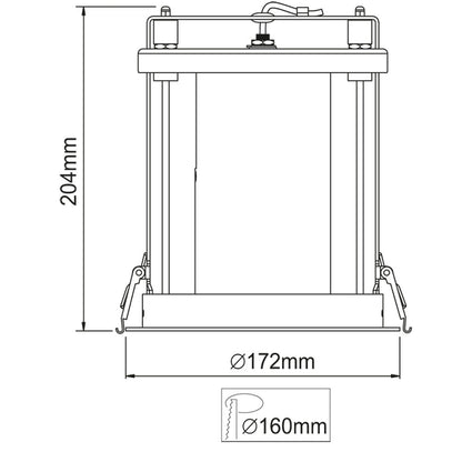 Deko-Light Luna 30 30,2W weiß mattiert