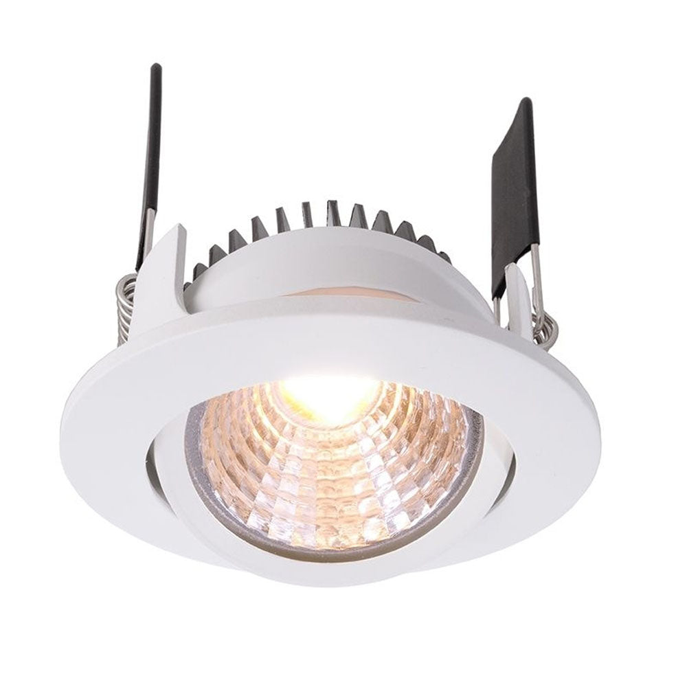 Deko-Light COB-68-350mA-2700K-rund-flach 5W weiß