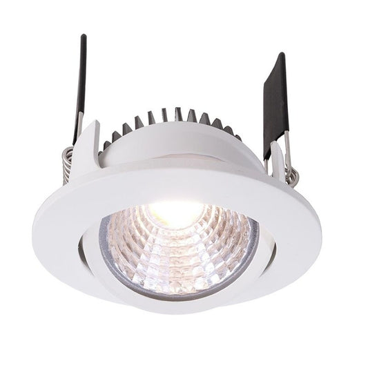 Deko-Light COB-68-350mA-4000K-rund-flach 5W weiß