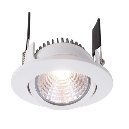 Deko-Light COB-68-350mA-4000K-rund-flach 5W weiß