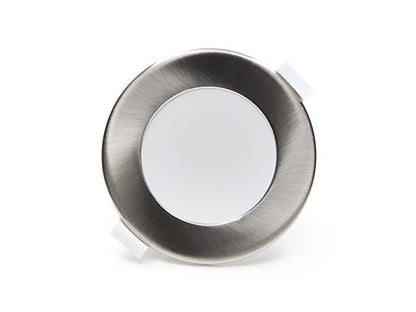 Deko-Light SMD-68-230V-4000K-rund 7W Silber gebürstet