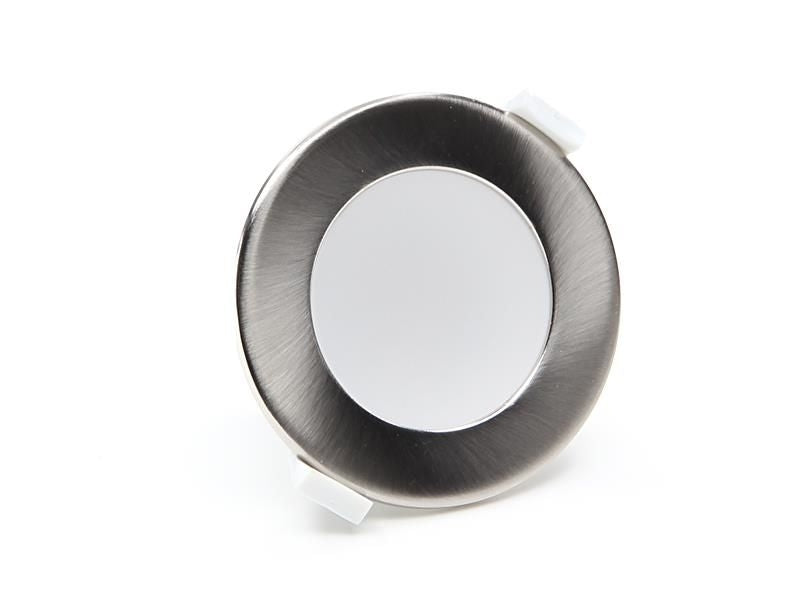 Deko-Light SMD-68-230V-4000K-rund 7W Silber gebürstet