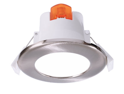 Deko-Light SMD-68-230V-4000K-rund 7W Silber gebürstet