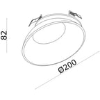 Deko-Light Kaus 14,5W weiß matt