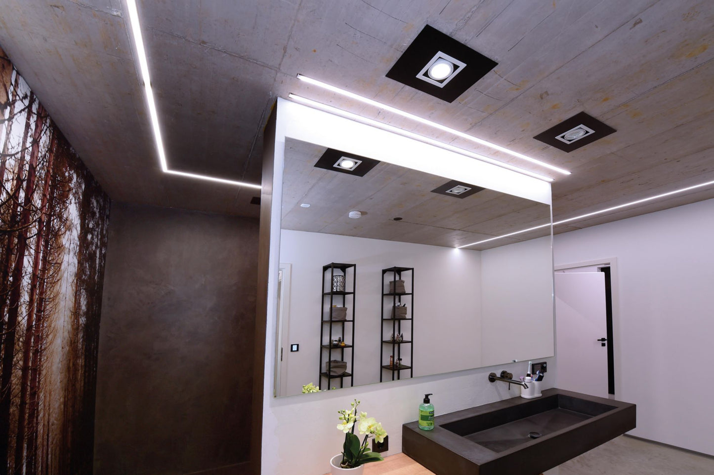 Deko-Light Modular System COB, 31 W, 4000 K, Grau