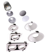Deko-Light Modular System COB, 31 W, 4000 K, Grau