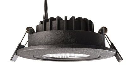 Deko-Light Dione IP44 DTW, 8,5 W, DIM, 1800/3000 K, Schwarz