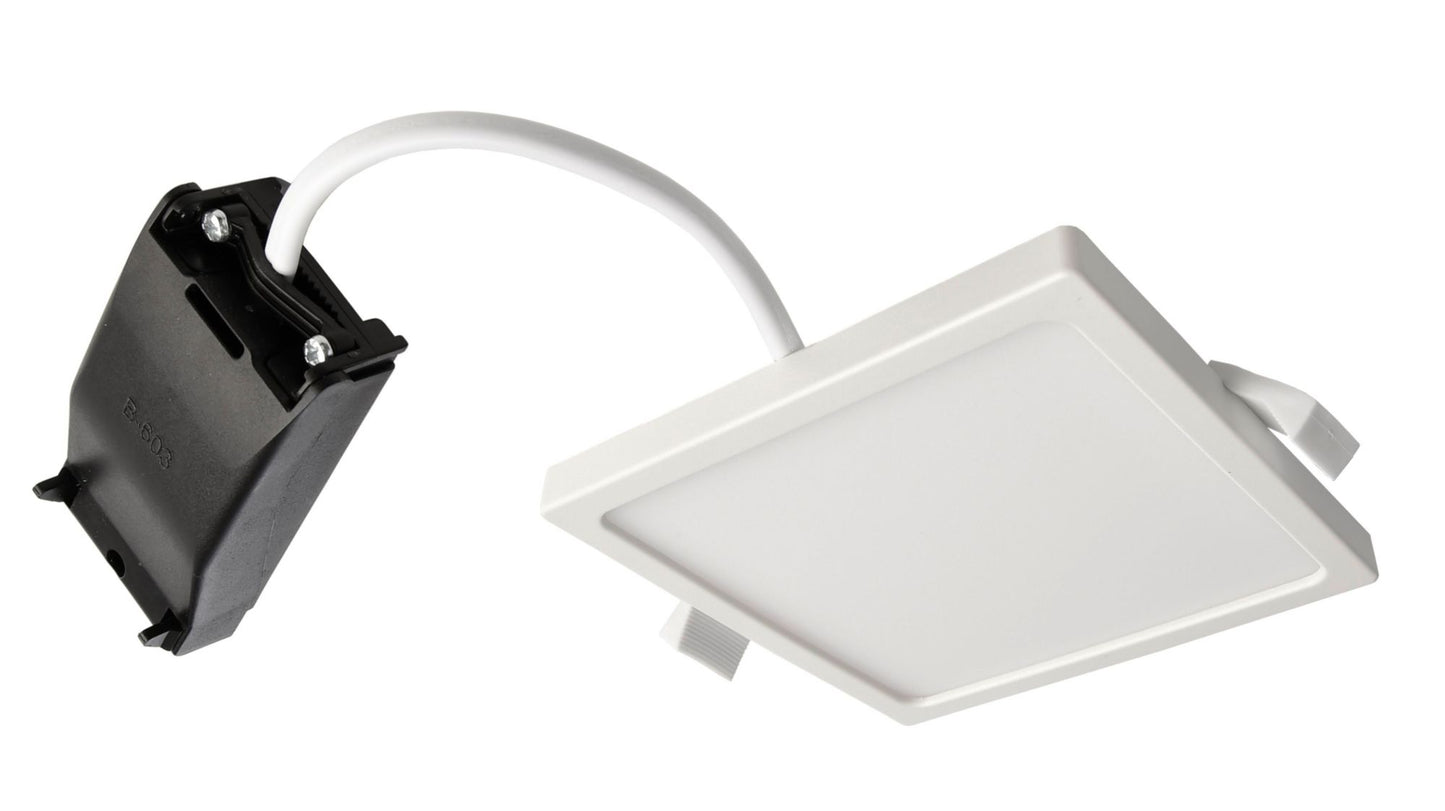 Deko-Light Alya Eckig, 7 W, DIM, 3000 K, Weiß