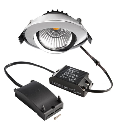 Deko-Light Dione, 8,5 W, DIM, 2700 K, Chrom