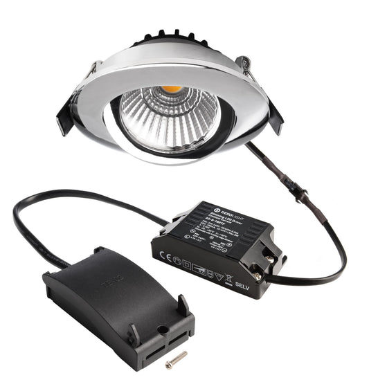 Deko-Light Dione, 8,5 W, DIM, 2700 K, Chrom