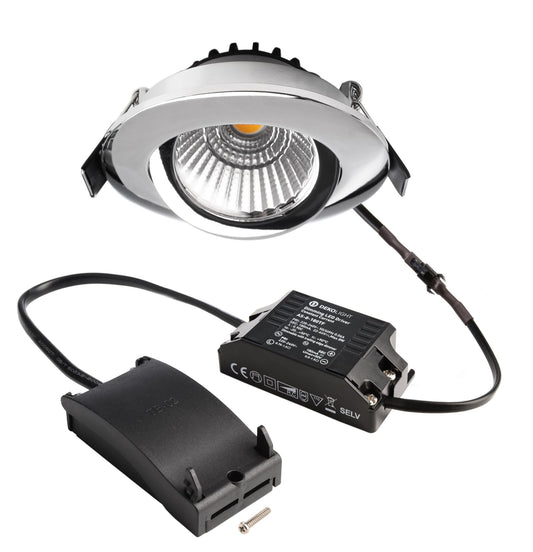 Deko-Light Dione, 8,5 W, DTW, 1800-3000 K, Silber Chrom