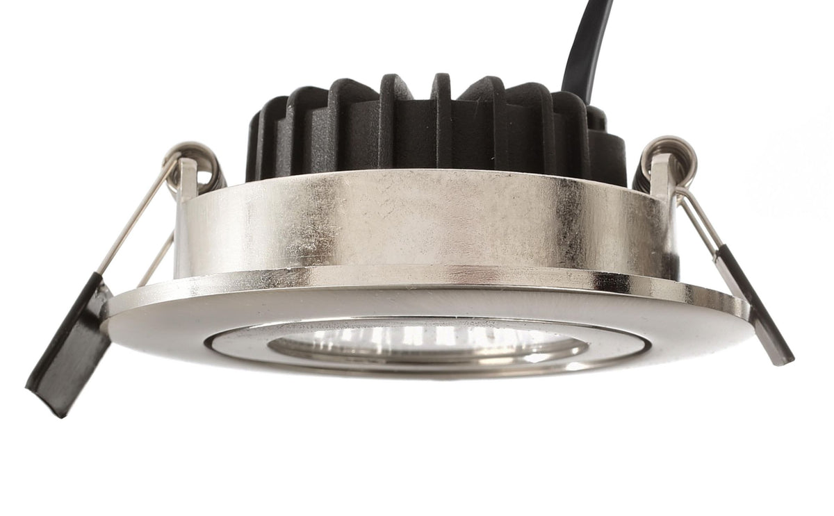 Deko-Light Dione IP44, 8,5 W, DIM, 2700 K, Nickel