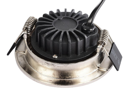 Deko-Light Dione IP44, 8,5 W, DIM, 2700 K, Nickel