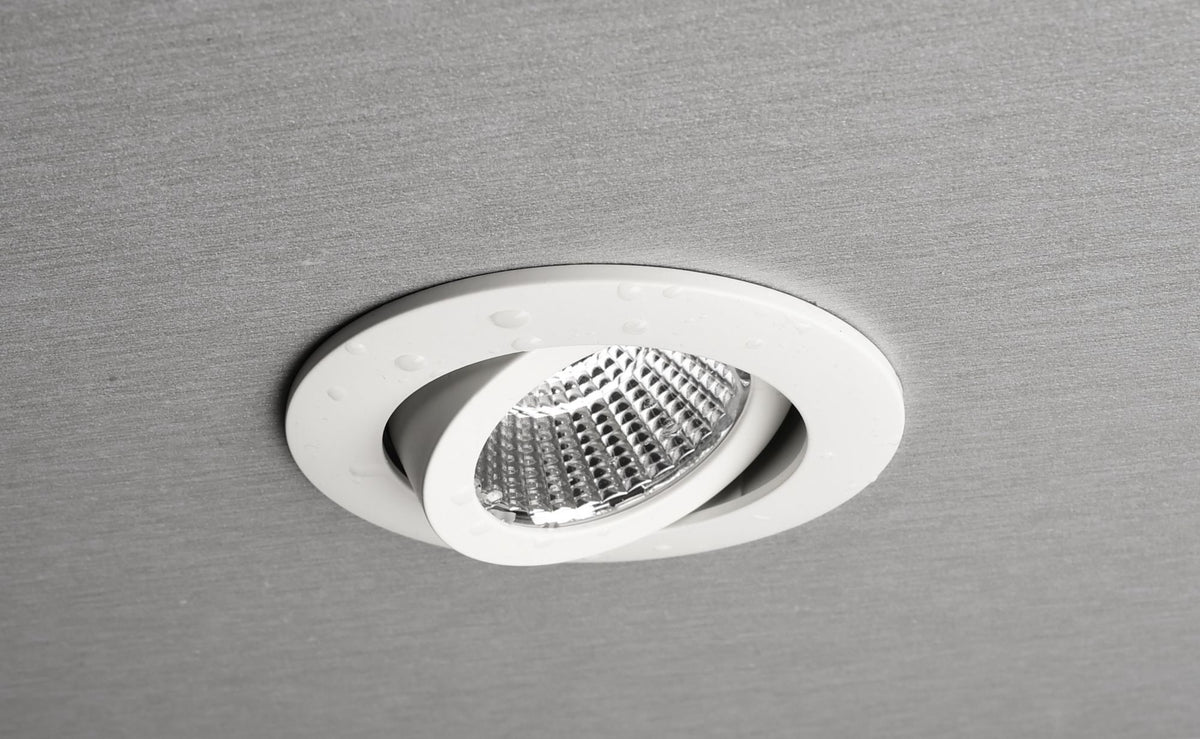 Deko-Light Dione IP44, 8,5 W, DIM, 3000 K, Weiß