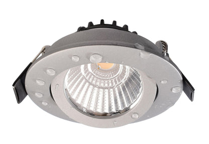 Deko-Light Dione IP44, 8,5 W, DIM, 2700 K, Silber