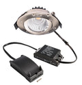 Deko-Light Dione IP44, 8,5 W, DIM, 2700 K, Nickel
