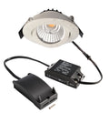 Deko-Light Dione IP44, 8,5 W, DIM, 3000 K, Weiß