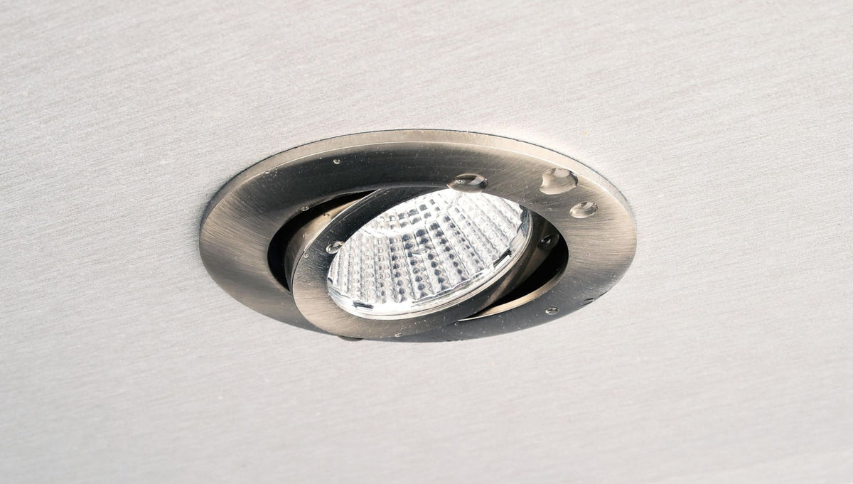 Deko-Light Dione IP44, 8,5 W, DIM, 2700 K, Nickel