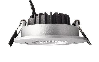 Deko-Light Dione IP44, 8,5 W, DIM, 3000 K, Silber
