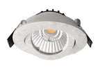 Deko-Light Dione IP44, 8,5 W, DIM, 3000 K, Weiß