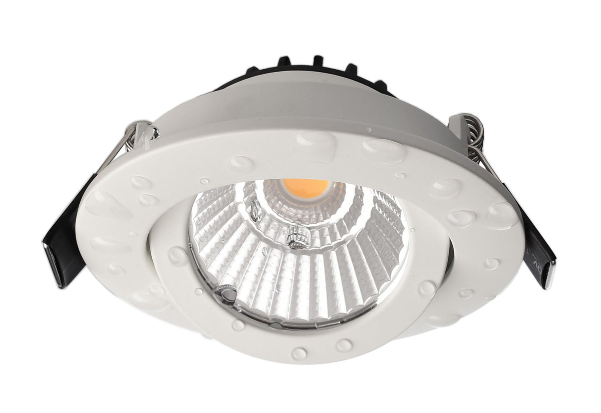 Deko-Light Dione IP44, 8,5 W, DIM, 3000 K, Weiß