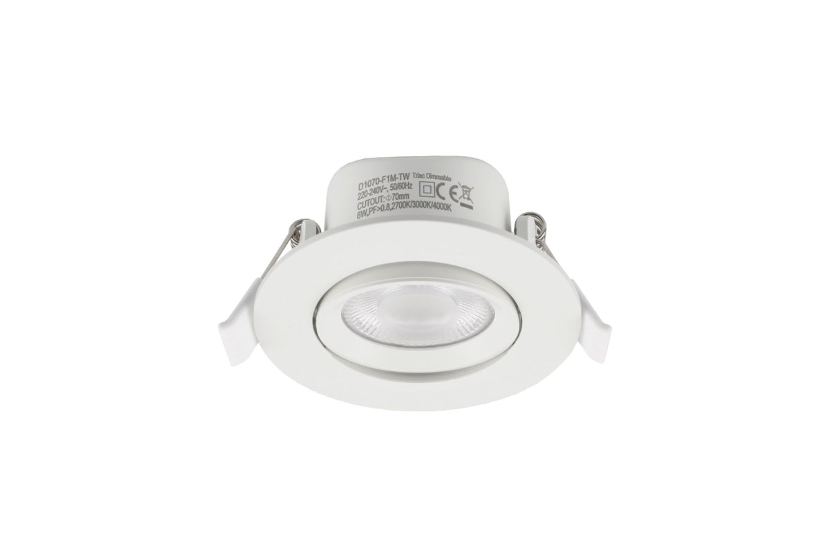 Deko-Light Surtur Tilt, 6 W, DIM, 2700/3000/4000 K, Weiß