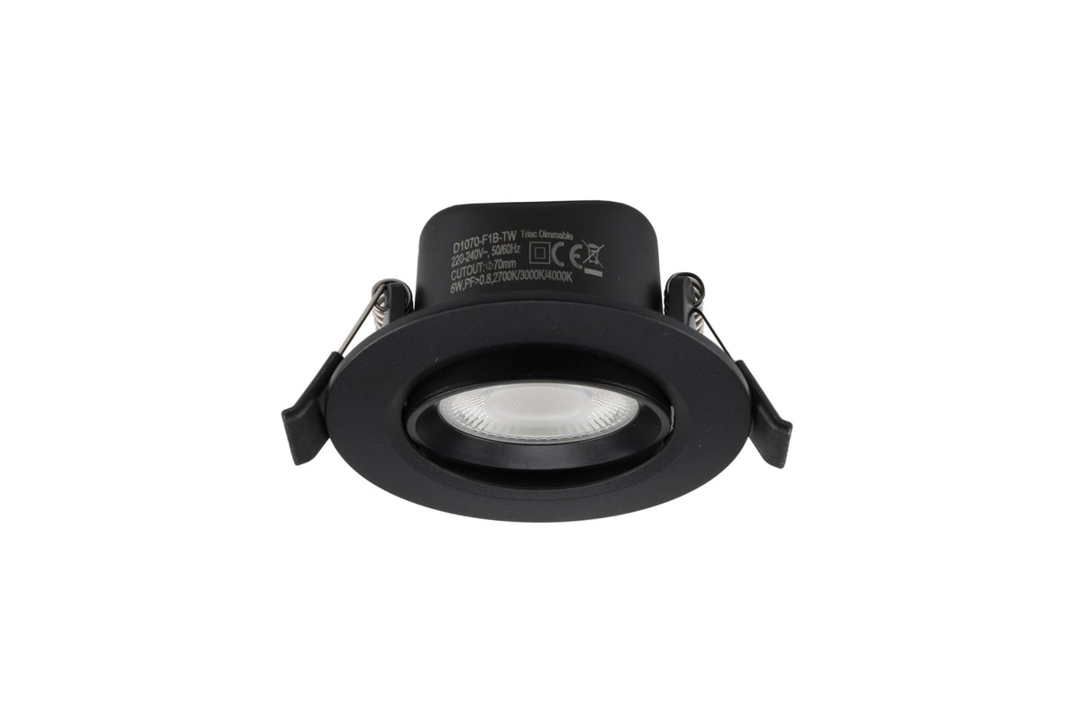 Deko-Light Surtur Tilt, 6 W, DIM, 2700/3000/4000 K, Schwarz