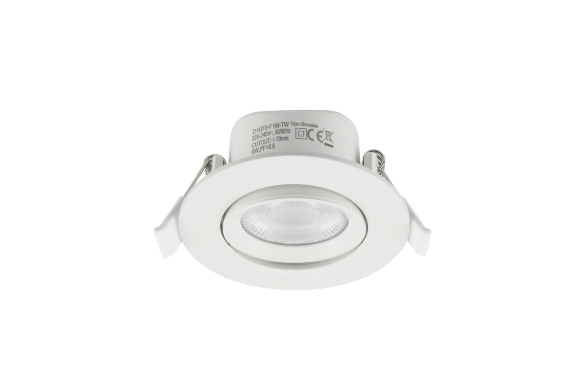 Deko-Light Surtur Tilt, 6 W, DTW, 1800-2700 K, Weiß