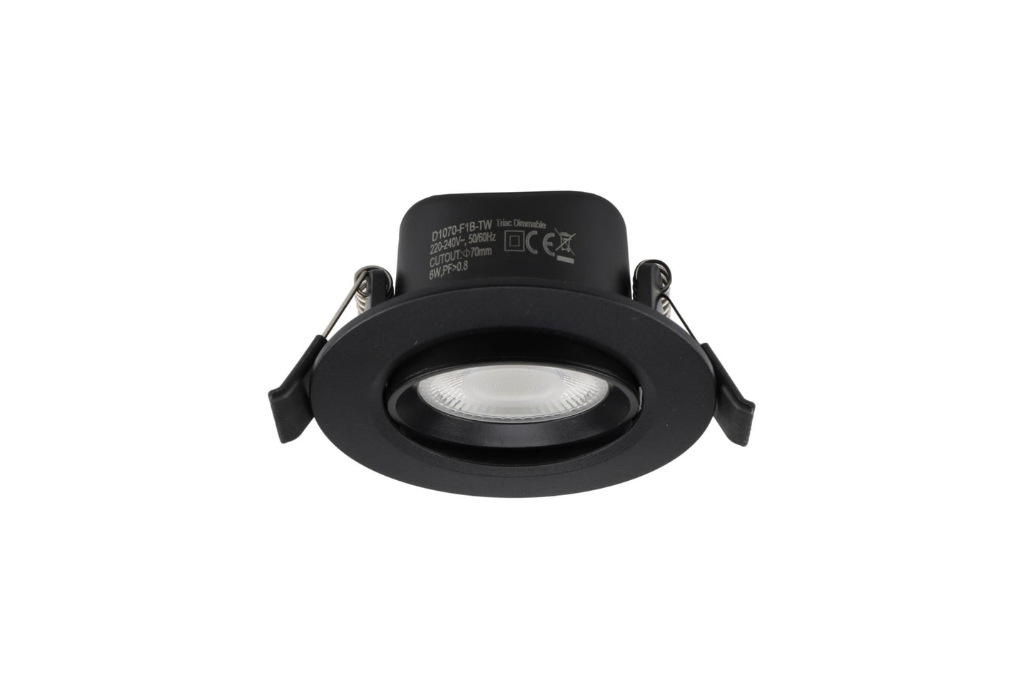 Deko-Light Surtur Tilt, 6 W, DTW, 1800-2700 K, Schwarz