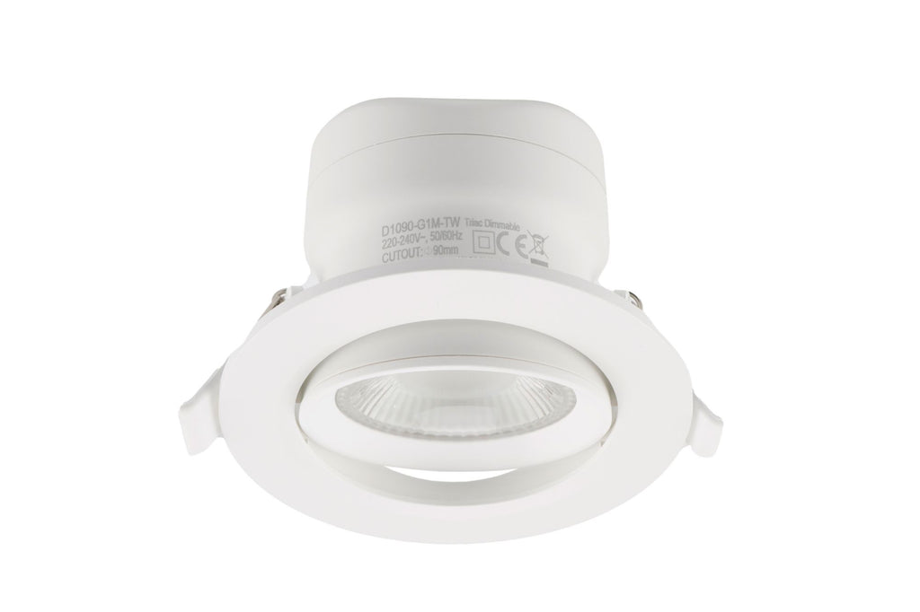 Deko-Light Surtur Tilt, 9 W, DTW, 1800-2700 K, Weiß